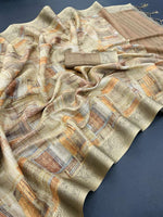 Load image into Gallery viewer, Sajan Pure Kanjivaram Zari Silk Saree | Shoppers Trend