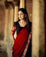 Load image into Gallery viewer, Geetha Govindam Dhavani Set (STICHED ) - Premium DHAVANI from shoppers trend - Just Rs. 999! Shop now at shoppers trend