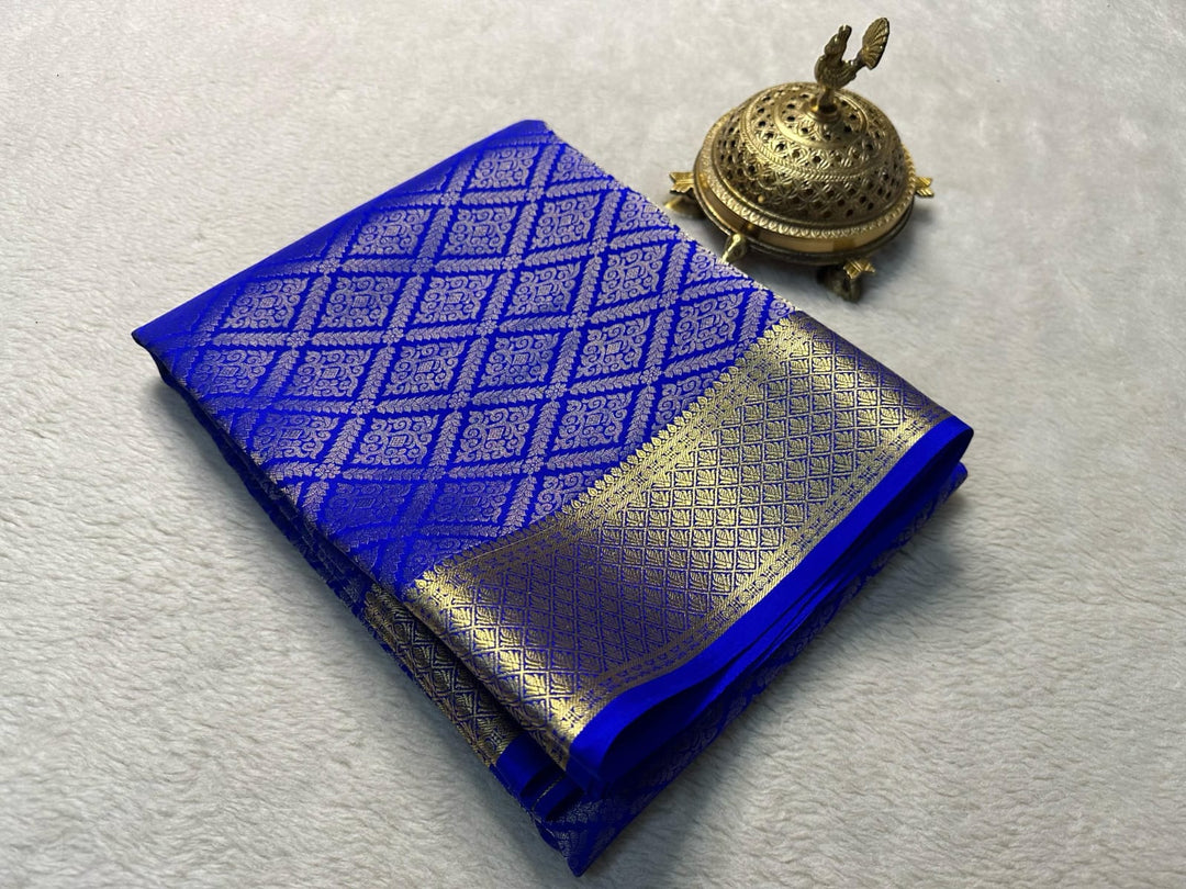 Rutvi Mysore Silk Saree | Shoppers Trend