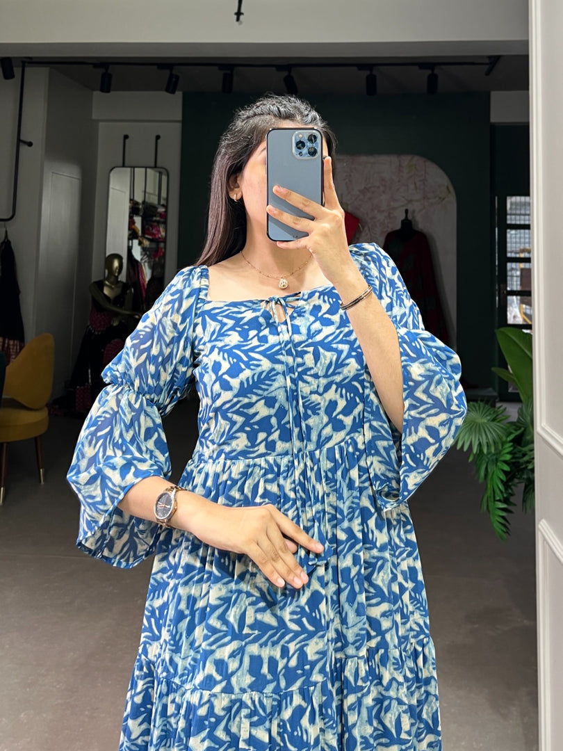 Pooja Georgette Dress | Shoppers Trend