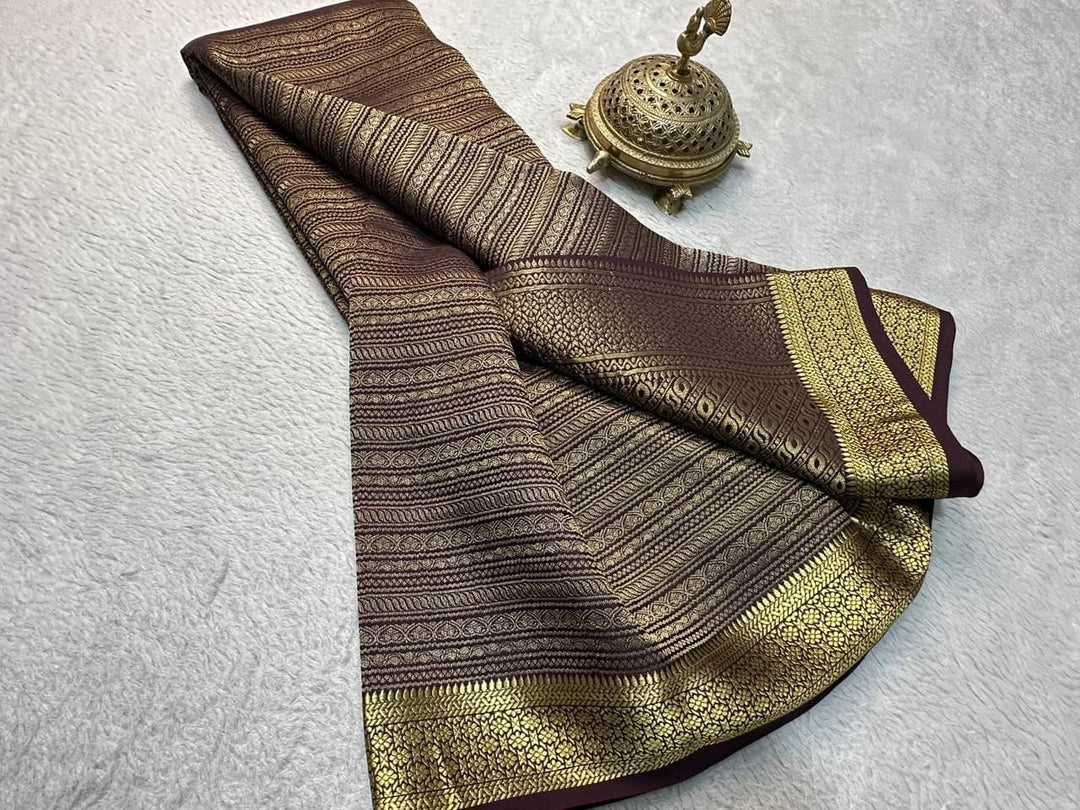 Denisa Pure Mysore Silk Saree | Shoppers Trend