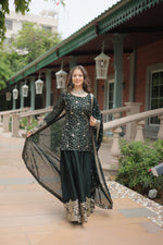 Load image into Gallery viewer, Ziya Rangoli Silk Kurti | Shoppers Trend