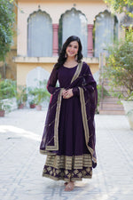 Load image into Gallery viewer, Shilpa Faux Blooming Anarkali | Shoppers Trend