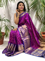 Load image into Gallery viewer, Tulasi Soft Kanjivaram Silk Saree | Shoppers Trend