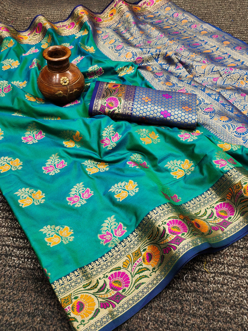 Ranjan Soft Silk Saree | Shoppers Trend