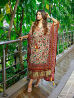 Load image into Gallery viewer, Sneha Pure Gaji Silk Dress | Shoppers Trend
