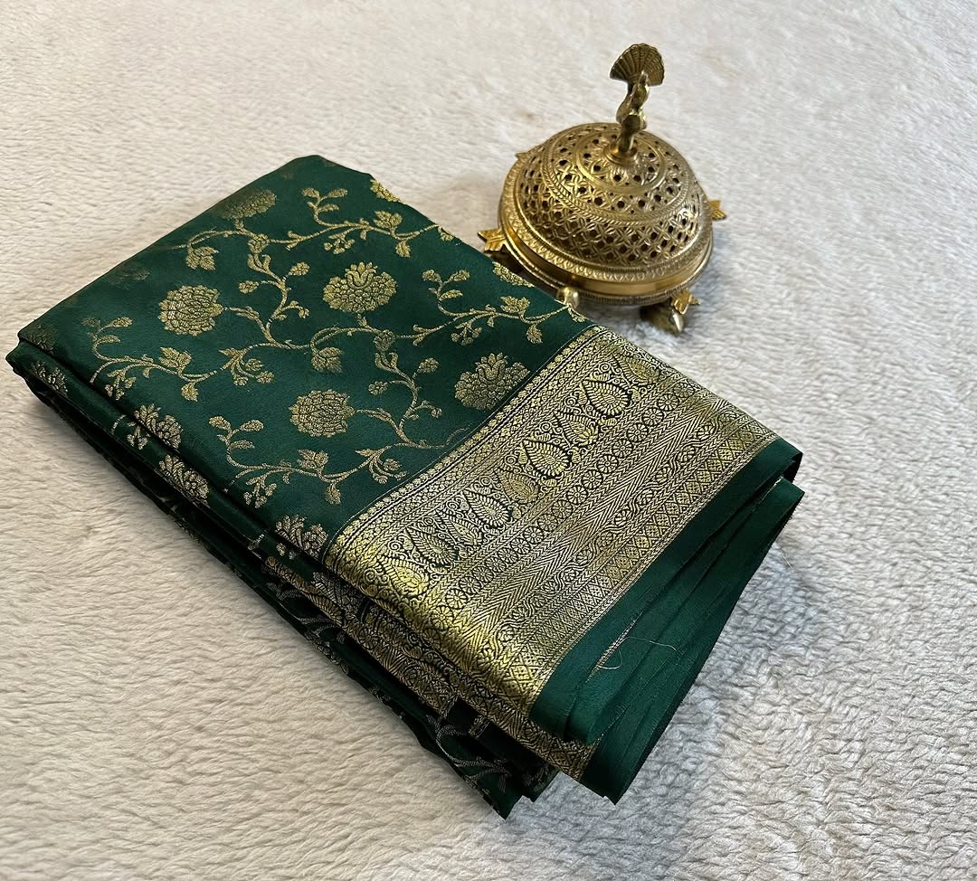 Devanshi Pure Mysore Silk Saree | Shoppers Trend