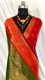 Load image into Gallery viewer, Sanjaya Soft Silk Saree | Shoppers Trend