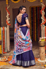 Load image into Gallery viewer, Sita Ramam Dhavani Set ( FULLY STICHED ) - Premium DHAVANI from shoppers trend - Just Rs. 1199! Shop now at shoppers trend
