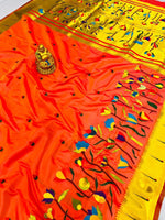 Load image into Gallery viewer, Khusi Pure Soft Silk Saree | Shoppers Trend