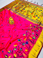 Load image into Gallery viewer, Khusi Pure Soft Silk Saree | Shoppers Trend