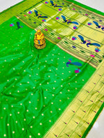 Load image into Gallery viewer, Khusali Soft Silk Saree | Shoppers Trend