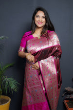 Load image into Gallery viewer, Aditi Pure Soft Silk Saree | Shoppers Trend