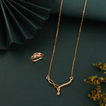 Load image into Gallery viewer, Jiya Gold Finish Chain with Ring | Shoppers Trend