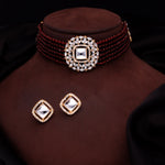 Load image into Gallery viewer, Jenika Stone Necklace With Earnings | Shoppers Trend