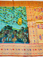 Load image into Gallery viewer, Nishali Soft Silk Saree | Shoppers Trend