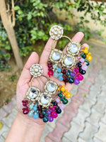 Load image into Gallery viewer, Urvisha White  Alloy Earnings | Shoppers trend
