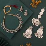 Load image into Gallery viewer, Vedika Stone Necklace With Earnings | Shoppers Trend