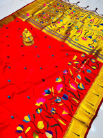 Load image into Gallery viewer, Khusi Pure Soft Silk Saree | Shoppers Trend