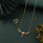 Load image into Gallery viewer, Jiya Gold Finish Chain with Ring | Shoppers Trend