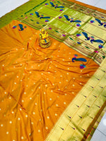 Load image into Gallery viewer, Khusali Soft Silk Saree | Shoppers Trend