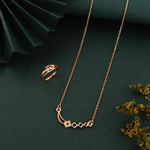 Load image into Gallery viewer, Jiya Gold Finish Chain with Ring | Shoppers Trend
