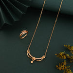 Load image into Gallery viewer, Jiya Gold Finish Chain with Ring | Shoppers Trend