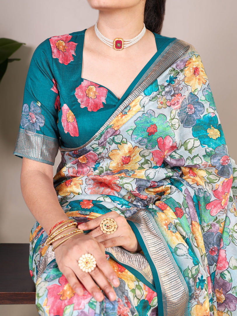 Aarti Tussar Silk Saree | Shoppers Trend