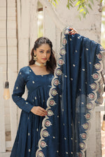 Load image into Gallery viewer, Vaishali Vichitra Shimmer Anarkali | Shoppers Trend