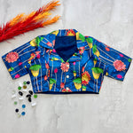 Load image into Gallery viewer, Yamika Chilly Silk Stitched Blouse | Shoppers Trend