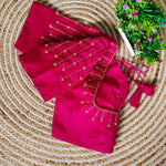 Load image into Gallery viewer, Bhumi Resham Silk Stitched Blouse | Shoppers Trend