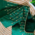 Load image into Gallery viewer, Bhumi Resham Silk Stitched Blouse | Shoppers Trend
