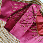 Load image into Gallery viewer, Bhumi Resham Silk Stitched Blouse | Shoppers Trend