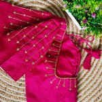 Load image into Gallery viewer, Bhumi Resham Silk Stitched Blouse | Shoppers Trend