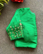 Load image into Gallery viewer, Heena Elzara Silk Stitched Blouse | Shoppers Trend