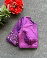 Load image into Gallery viewer, Heena Elzara Silk Stitched Blouse | Shoppers Trend