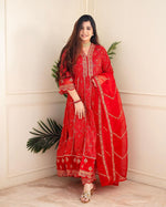 Load image into Gallery viewer, Neeta Hevay Mill Reyon With Mill Foil Anarkali | Shoppers Trend