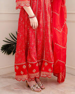 Load image into Gallery viewer, Neeta Hevay Mill Reyon With Mill Foil Anarkali | Shoppers Trend