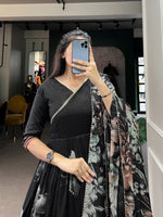 Load image into Gallery viewer, Vanita Tussar Silk Anarkali | Shoppers Trend