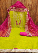 Load image into Gallery viewer, Shital Chanderi Booti Dress Material | Shoppers Trend