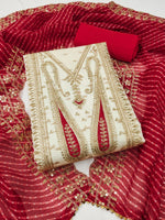 Load image into Gallery viewer, Shital Chanderi Booti Dress Material | Shoppers Trend