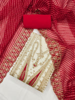 Load image into Gallery viewer, Shital Chanderi Booti Dress Material | Shoppers Trend