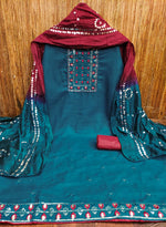 Load image into Gallery viewer, Nayara Cotton Tie Dress Material | Shoppers Trend