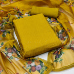 Load image into Gallery viewer, Nisha Chanderi Dress Material | Shoppers Trend