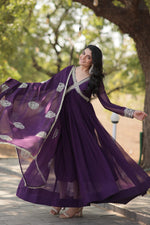 Load image into Gallery viewer, Hardika Faux Blooming Anarkali | Shoppers Trend