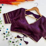 Load image into Gallery viewer, Viha Manali Silk Stitched Blouse | Shoppers Trend