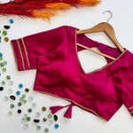 Load image into Gallery viewer, Viha Manali Silk Stitched Blouse | Shoppers Trend