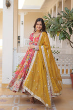 Load image into Gallery viewer, Rushi Russian Silk Anarkali | Shoppers Trend