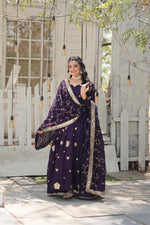 Load image into Gallery viewer, Myra Vichitra Shimmer Anarkali | Shoppers Trend