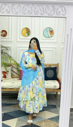 Load image into Gallery viewer, Ruhi Fox Georgette Anarkali | Shoppers Trend